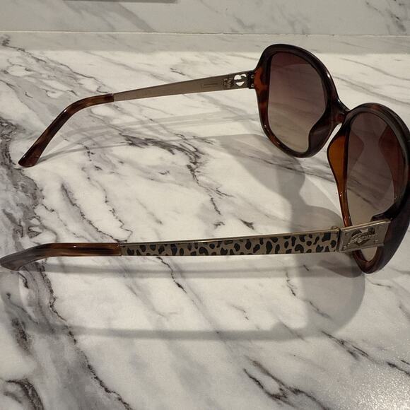 Guess Sunglasses Frames GU 7144 TO-34 Tortoise Gold Oversized Cheetah 58-17-130 - Picture 3 of 6